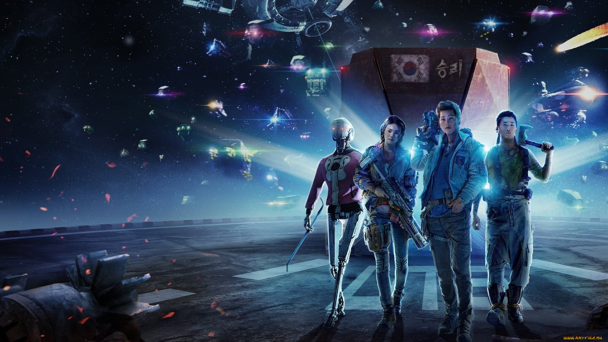 space sweepers ,  2021 ,  , space sweepers, , , , , seungriho, , netflix, space, sweepers, , 